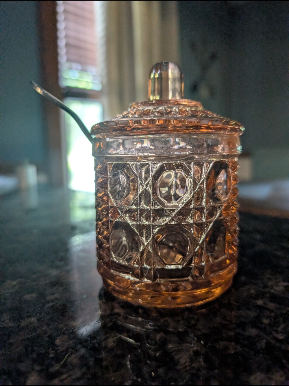 Indiana Glass Jam Jar